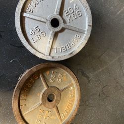 45 Lb Weight Plates ($50 For 2)