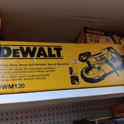 Dewalt New Band Saw Deep Cut - Variable Speeds