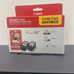 Canon Ink & paper Combo - 210XL/211XL