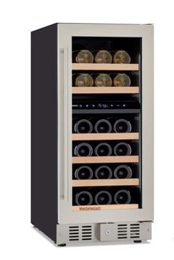 Wine Enthusiast Latitude S Smart Undercounter Dual Zone Wine Cellar