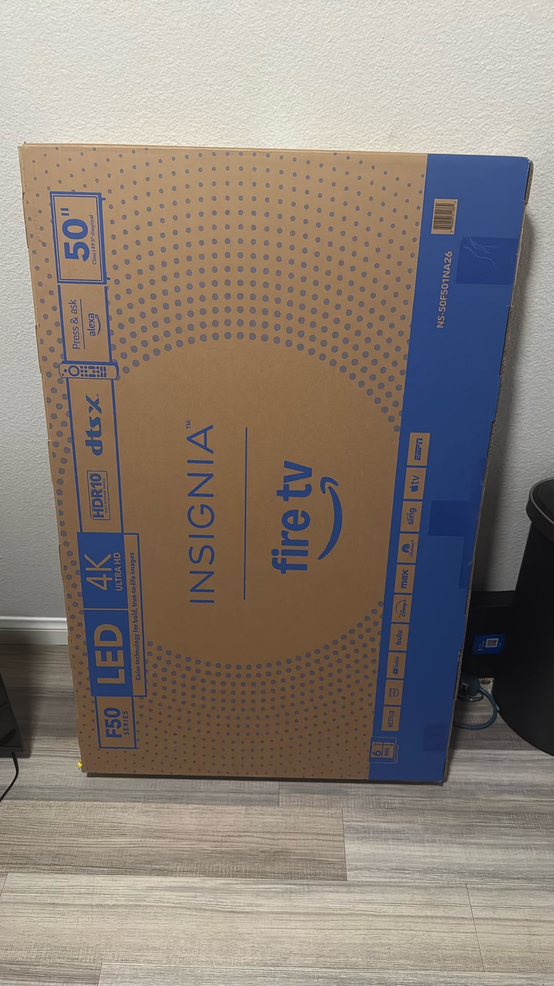 Brand New “50in Insignia Fire TV