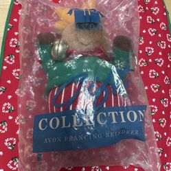 Avon Dancing Reindeer (in Original Bag)