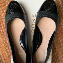 BLACK BALLET FLATS /Weather Proof (NEW)