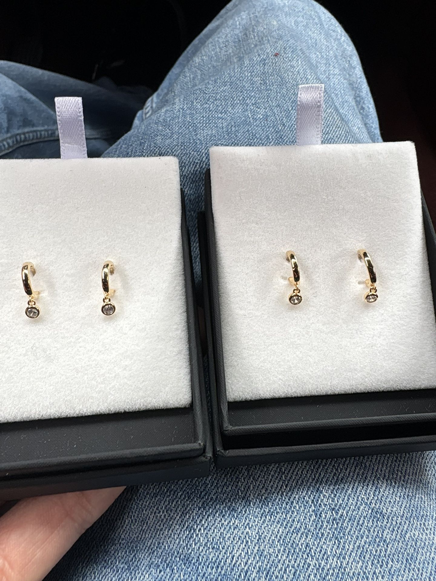 Franco Diamond Drop Earrings