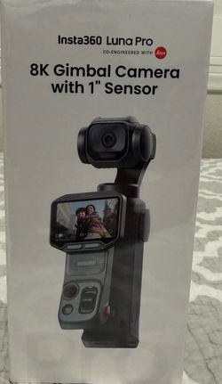 Insta 360 Luna Pro 8k Gimbal Camera
