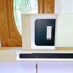 Sonos Arc Ultra (Black) and Sonos Sub 4 (Black) Warranty too.  It is Brand New Sealed