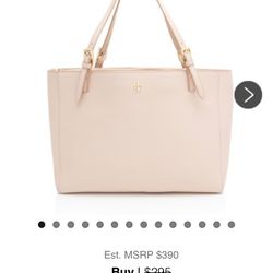 Tory Burch Leather York Tote