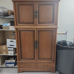 Full wood armoire