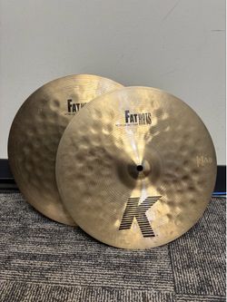 Zildjian K Fat Hats 14” Cymbals