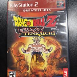 Dragon Ball Z Budokai Tenkaichi (Sony PlayStation 2 PS2, 2005) - CIB