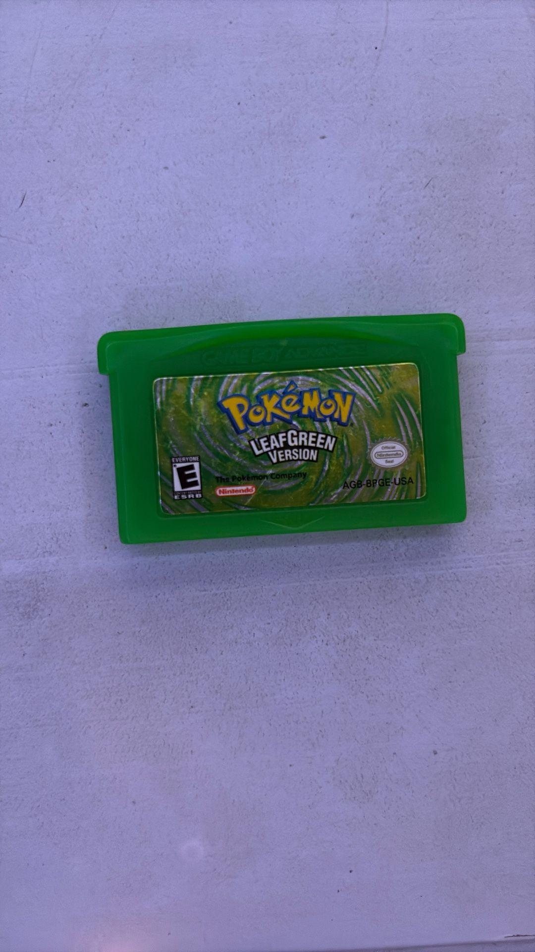 Pokémon Leaf Green Nintendo Game Boy Advance