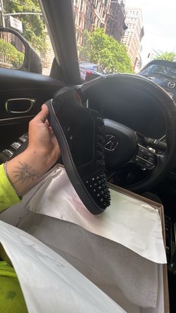 Cristian Louboutin spike shoes Size 11 us. Size 44 eu