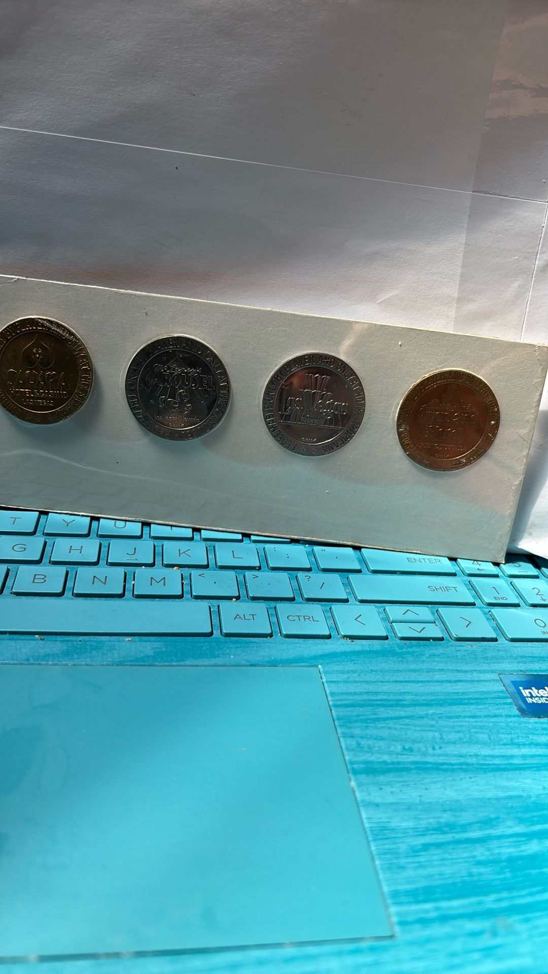 One dollar Las Vegas casino tokens