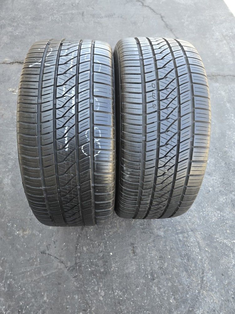 2. Tires.  245. 45. 18.  Continental 