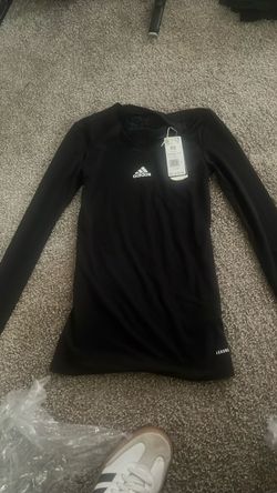Black Adidas, long sleeve jersey shirt