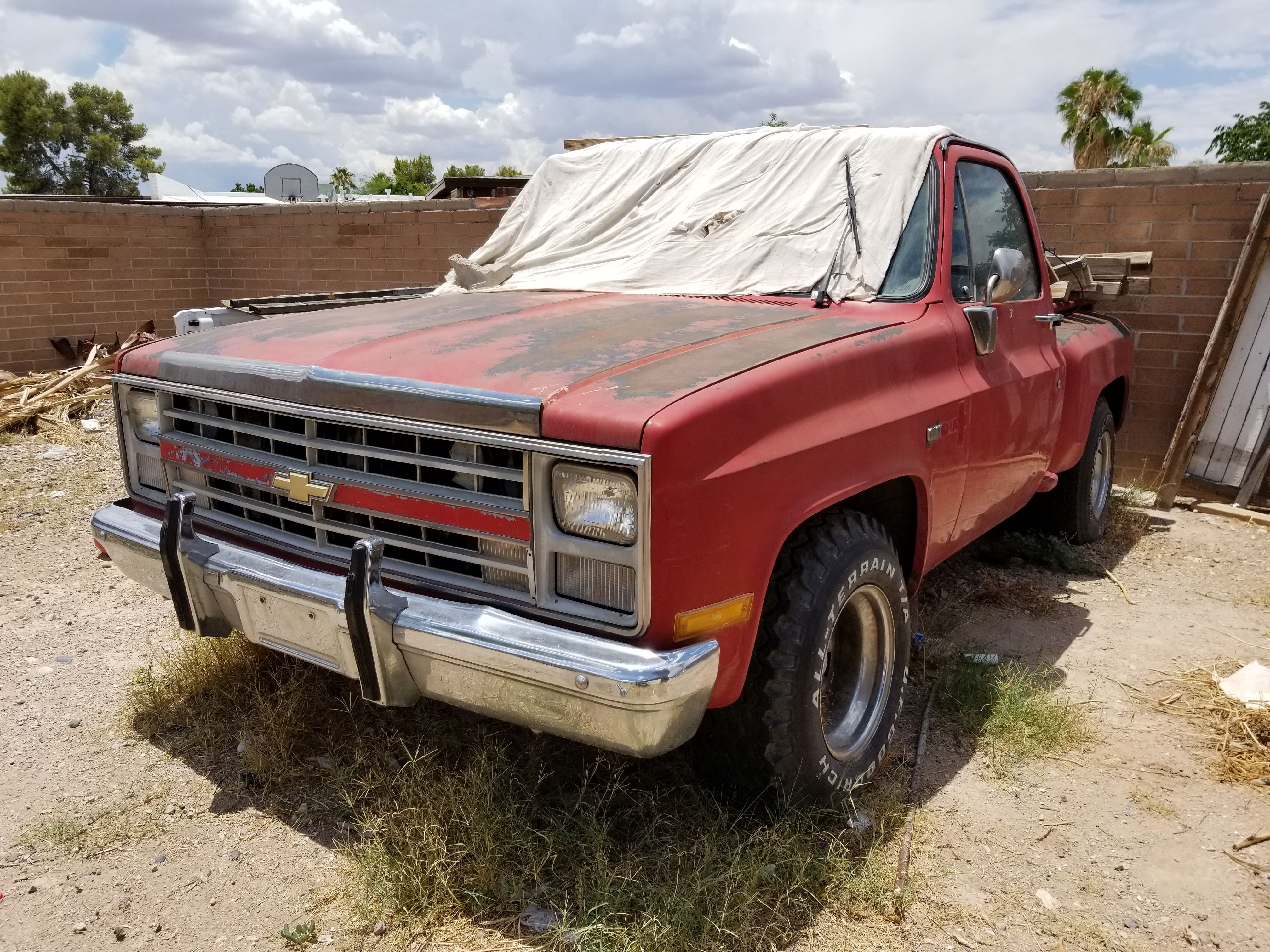 85 1985 chevy stepside c10