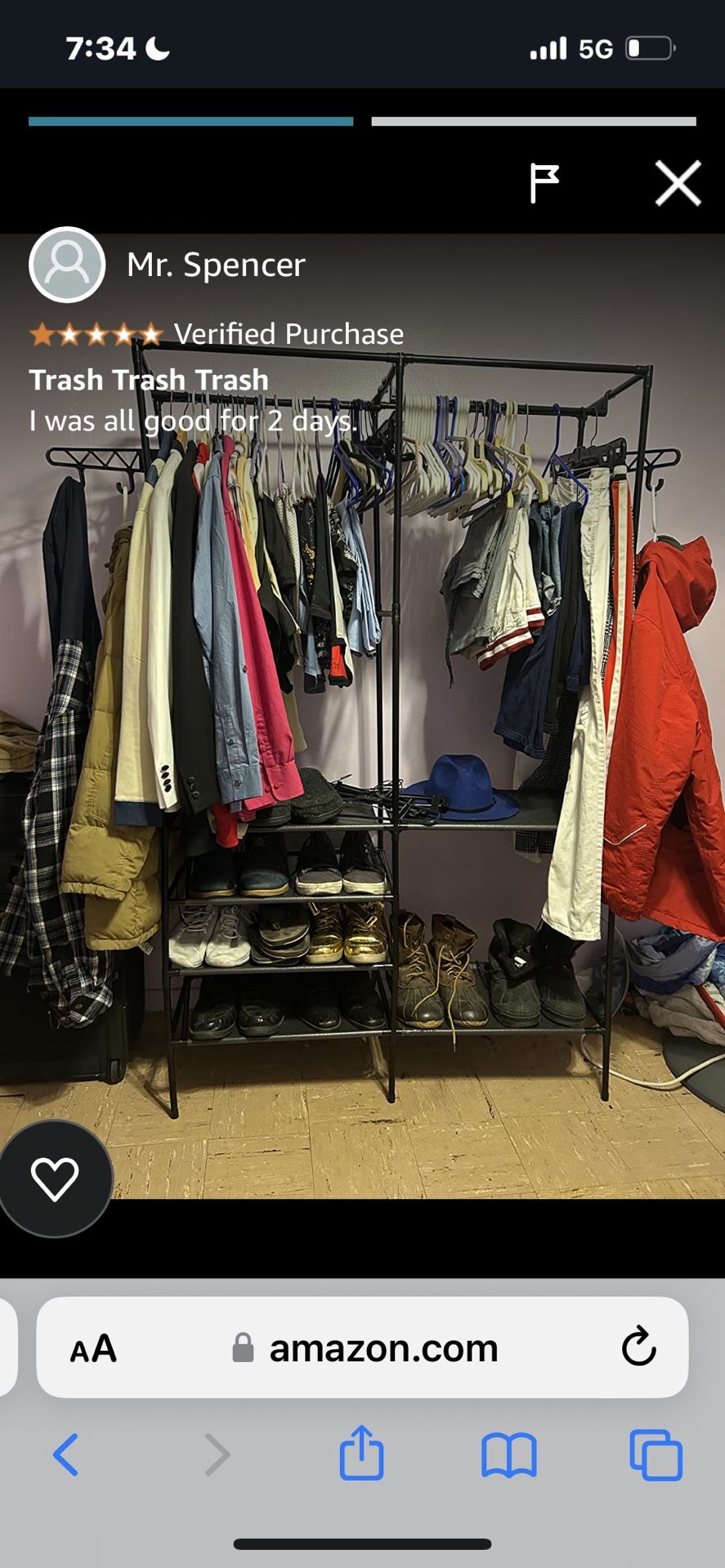 Clothing Organizer clothing Rack Dresser