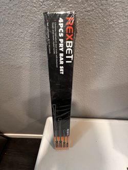 RexBeti 4pc Pry Bar Set