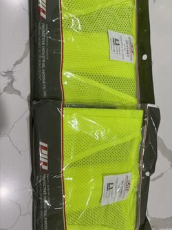 Two Safety Vests With One Pocket-Brand new
