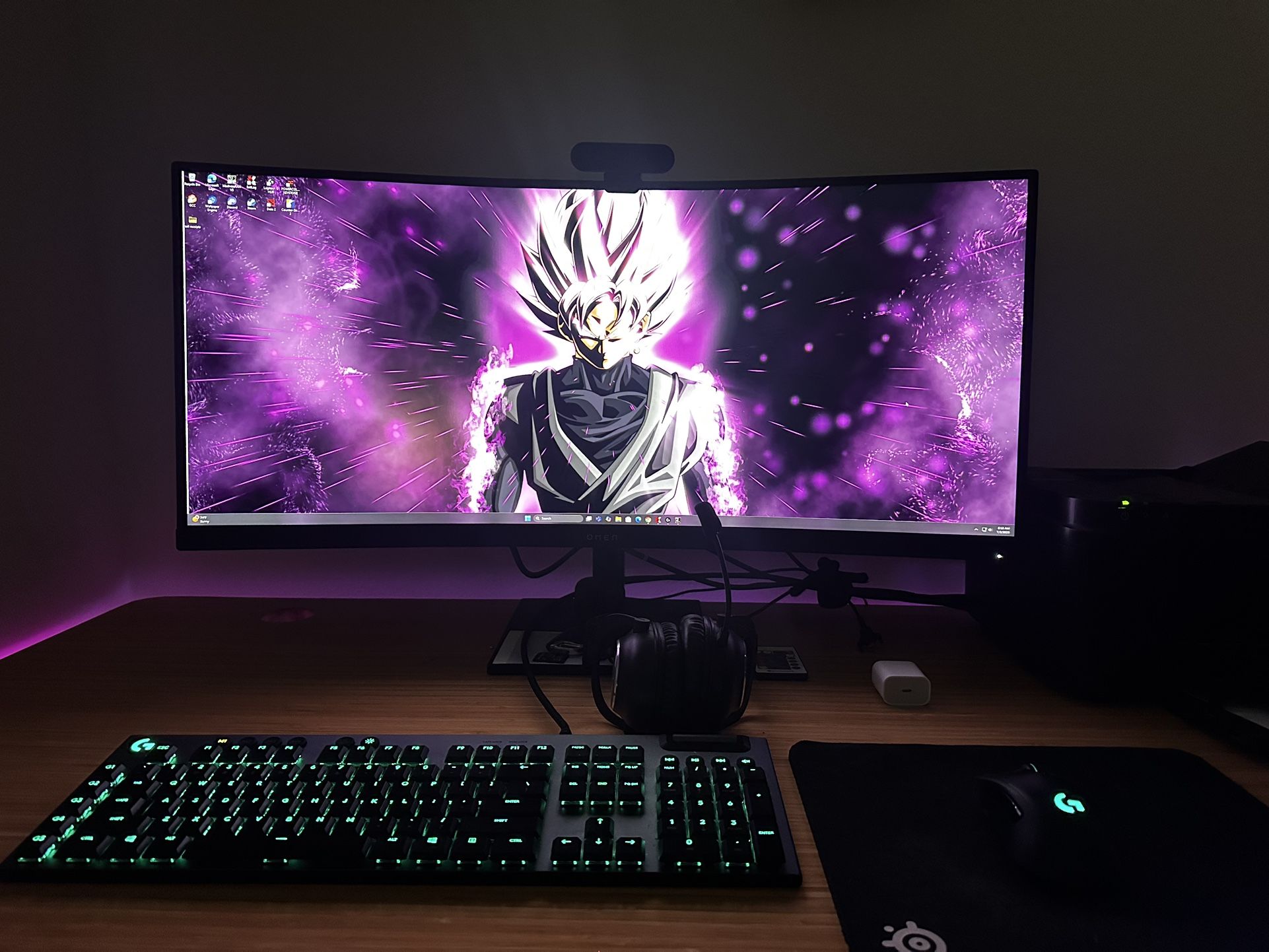 Gaming PC / Computer / Desktop 32gb ram 2tb nvme 6950xt ryzen 7 / 4k 34" 165hz monitor / Highend Logitech peripherals etc