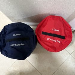 LL Bean Sleeping Bag 40 Degree - 1 Available 
