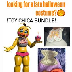 Toy Chica halloween costume bundle