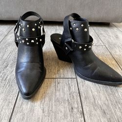 Black Booties - Size 6.5 