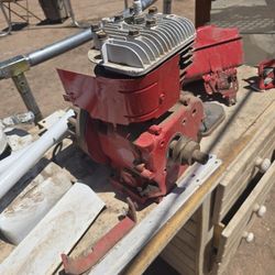 Vintage Miller Tiller Small Engine and Tiller Parts Only, Tiller Not Complete!