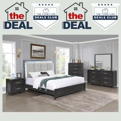 4TH OF JULY SALE PRICE: 4-PIECE BEDROOM SET 