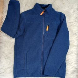 32 Degrees Boy's Sherpa Fleece Lined Jacket - Full Zip - Size M (10-12) - New