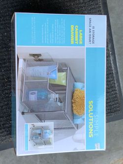 Mesh wire cabinet drawer