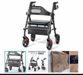 Homland 4-Wheel Rollator/ Walker
