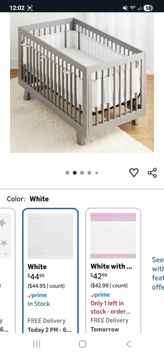 Crib Mesh Liner