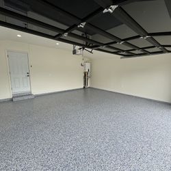🚗 Epoxy Garage Floors – Durable, Clean, & Professionally Installed!