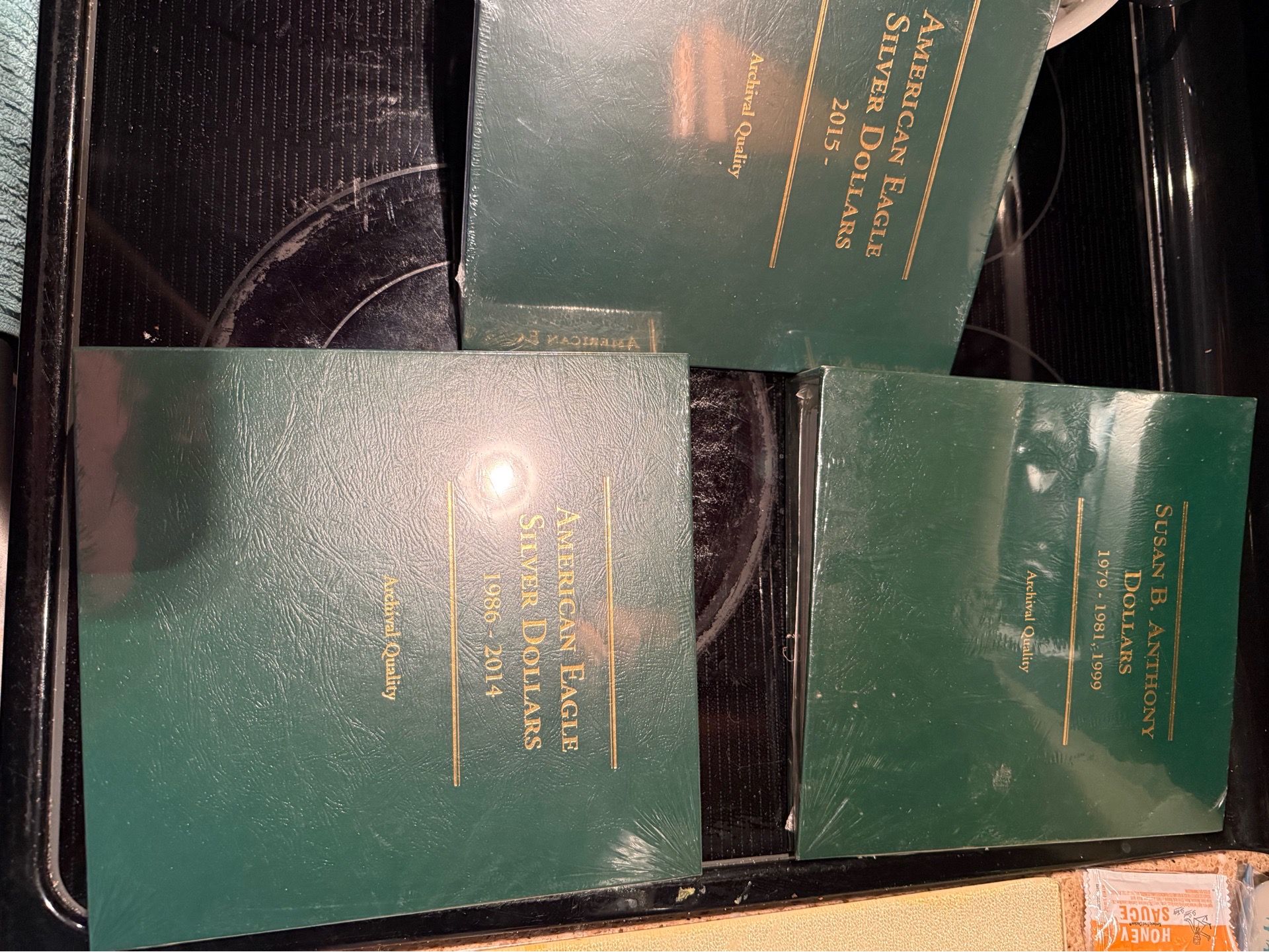 Brand new coin books