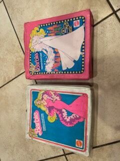 Two Vintage Barbie Fashion Doll Cases