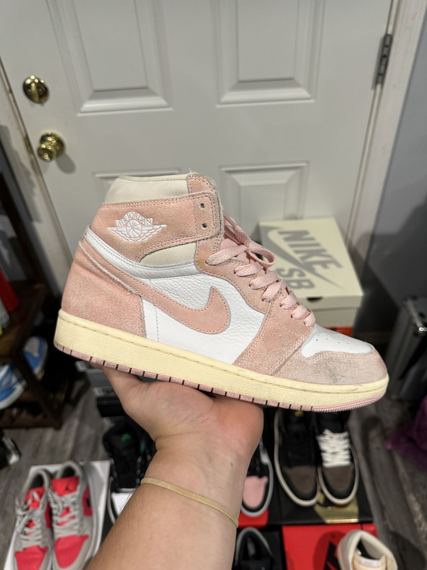 Jordan 1 washed pink