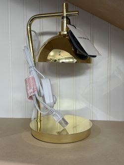 Threshold Gold Candle Warmer Lamp New