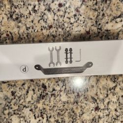 Barn Door Handle Matte Black NEW