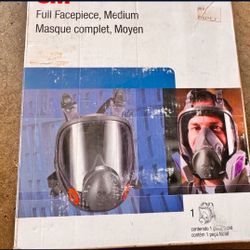 3M FULL FACE MEDIUM $50 