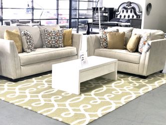 filone ashley sofa and loveseat new