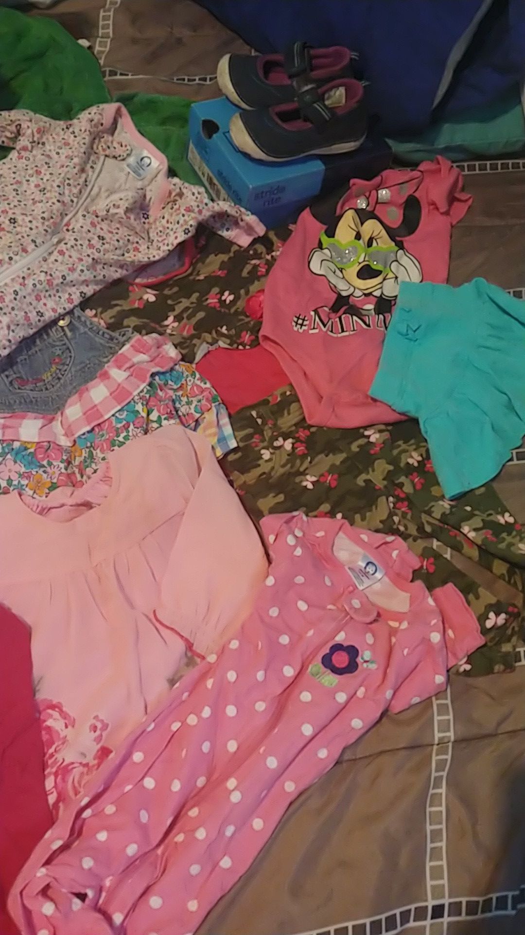 Baby girl clothes and shoes
