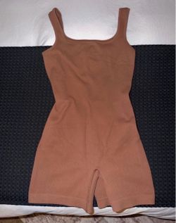 Women’s brown romper size L from amazon