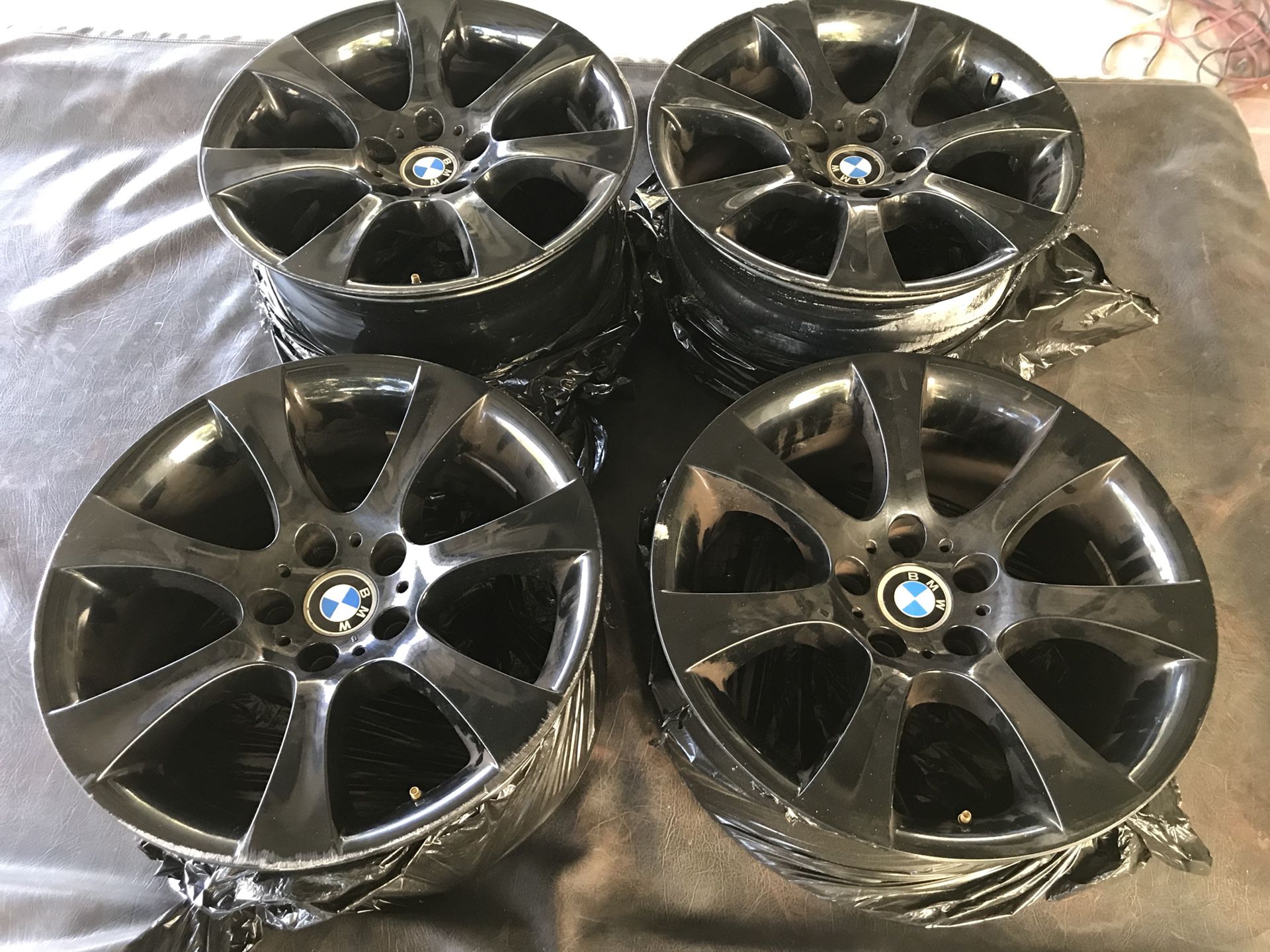 pad Seminar Deformation BMW E60 E61 Style 124 Star Spoke Light Alloy Wheel Rim Staggered Set 18x9 &  18x8 BBS Rims NO GOOD! for Sale in Los Angeles, CA - OfferUp