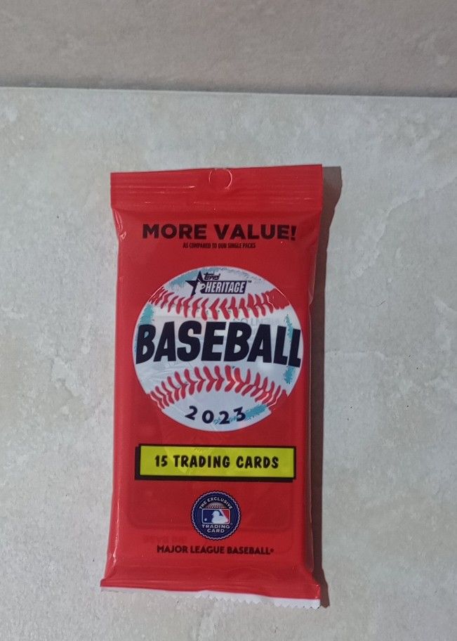 15 Card Topps Heritage Value Pack