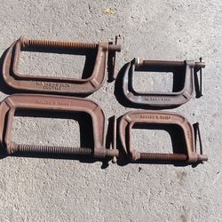 Brink & Cotton C Clamps 146-6..&..144-4