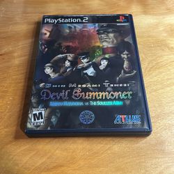 PlayStation 2 / PS2 - Shin Megami Tensei Devil Summoner Raidou Kuzunoha Vs The Soulless Army
