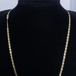 $675 Three Tone Gold Valentino Chain