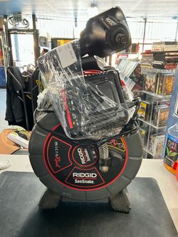 Ridgid plumbing snake and camera