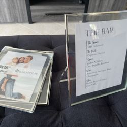 Frames For Drink Menu